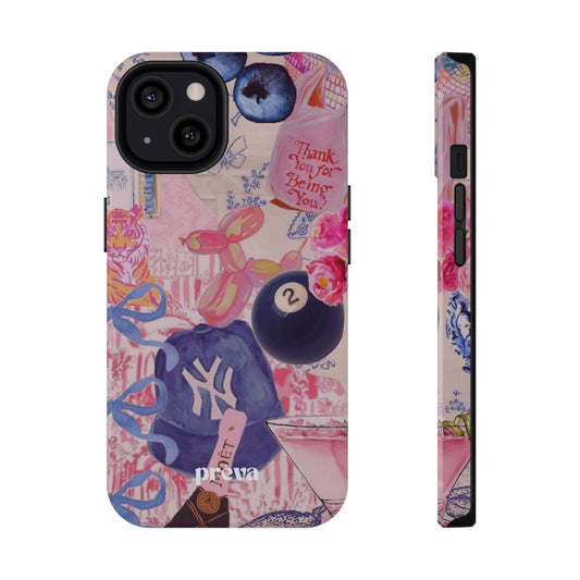 Retro 8 Ball Collage Phone Case