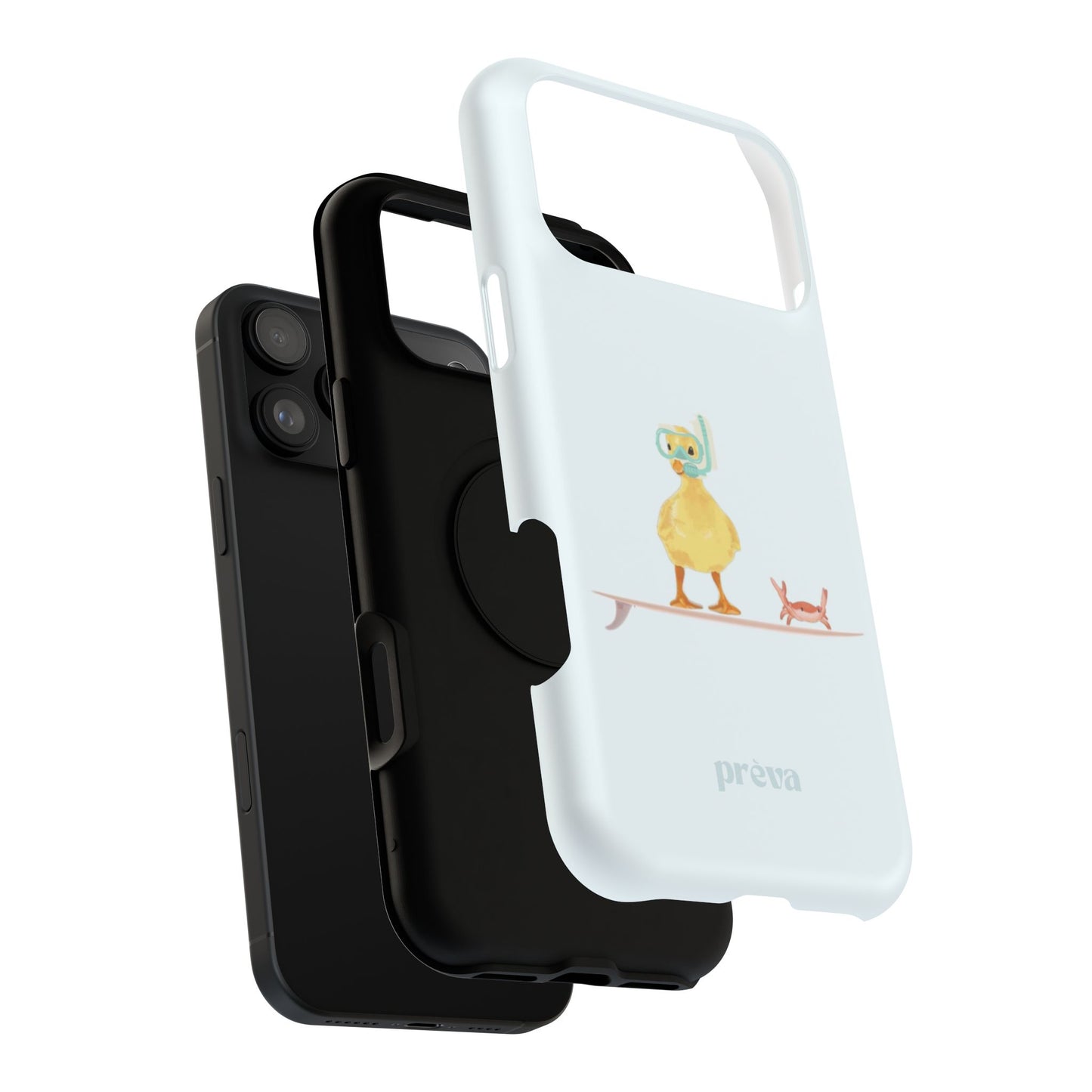 Scuba Duck Stripes Phone Case