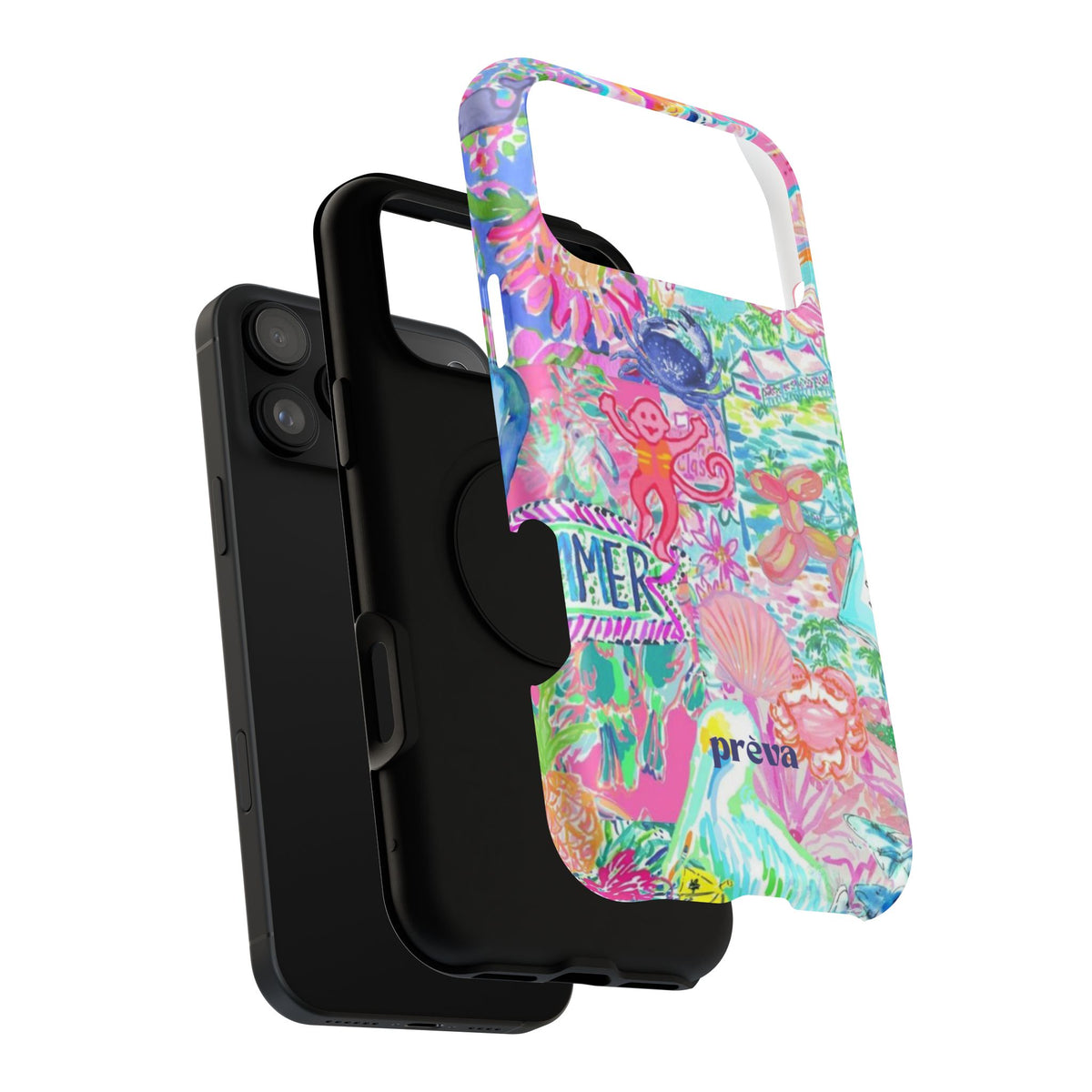 Neon Tropics Phone Case