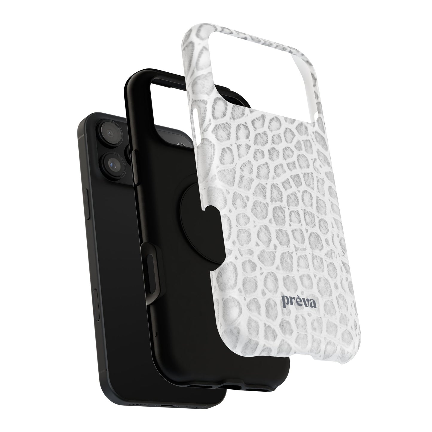 White Snake Phone Case