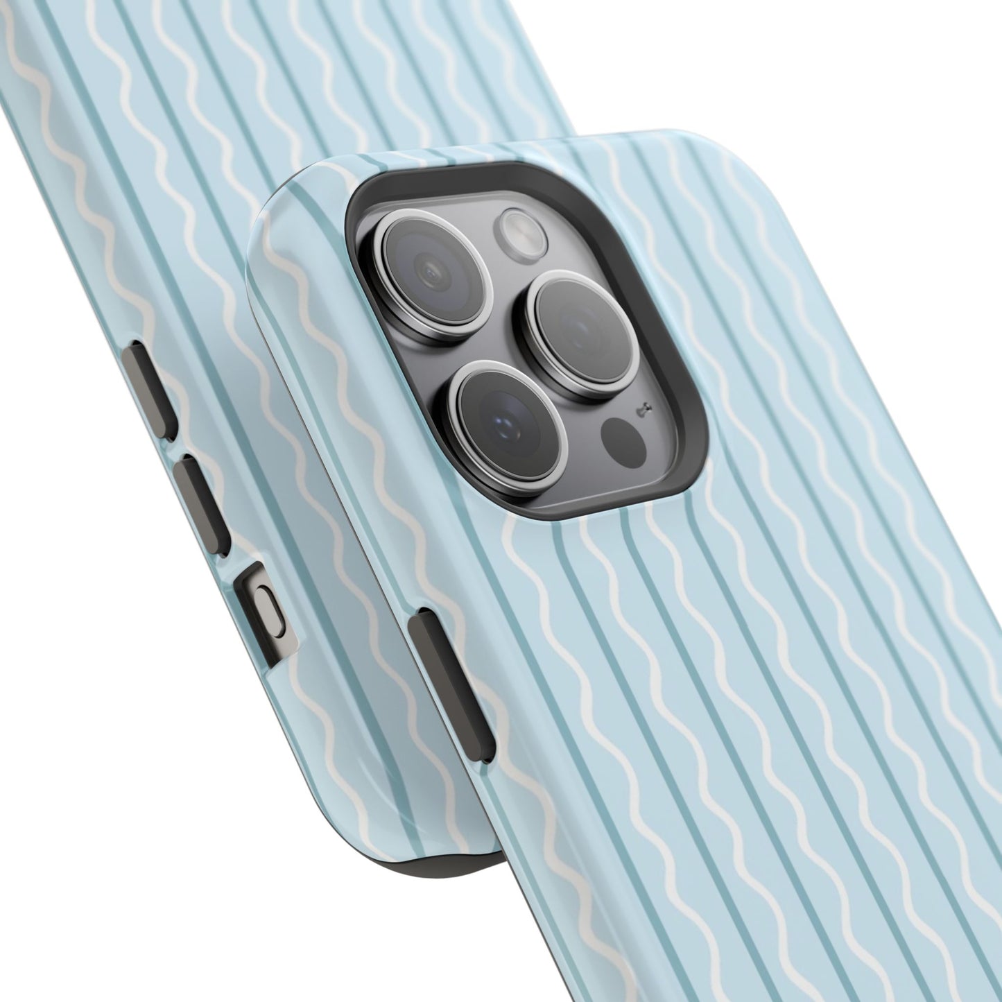 Blue Island Stripes Phone Case