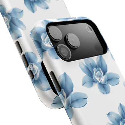Blue Flowers Phone Case