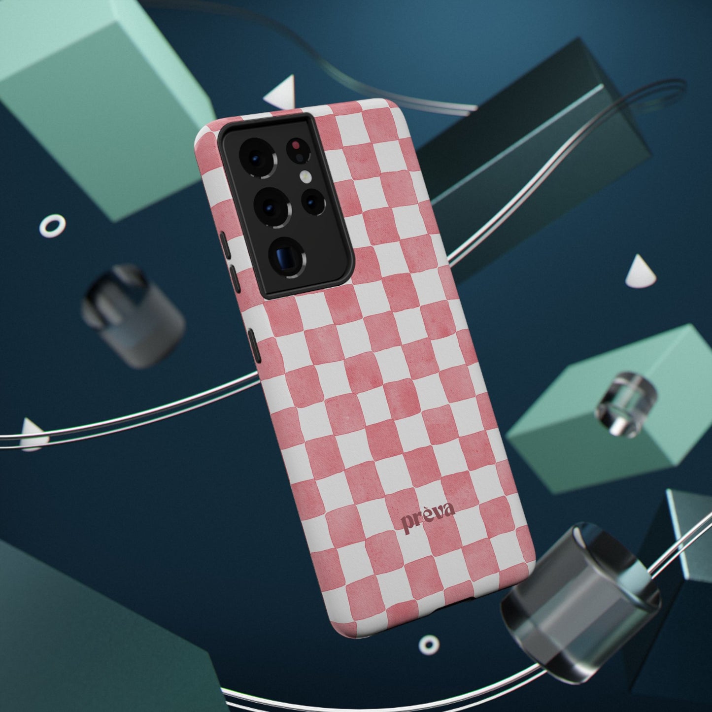 Pink Checkers Phone Case
