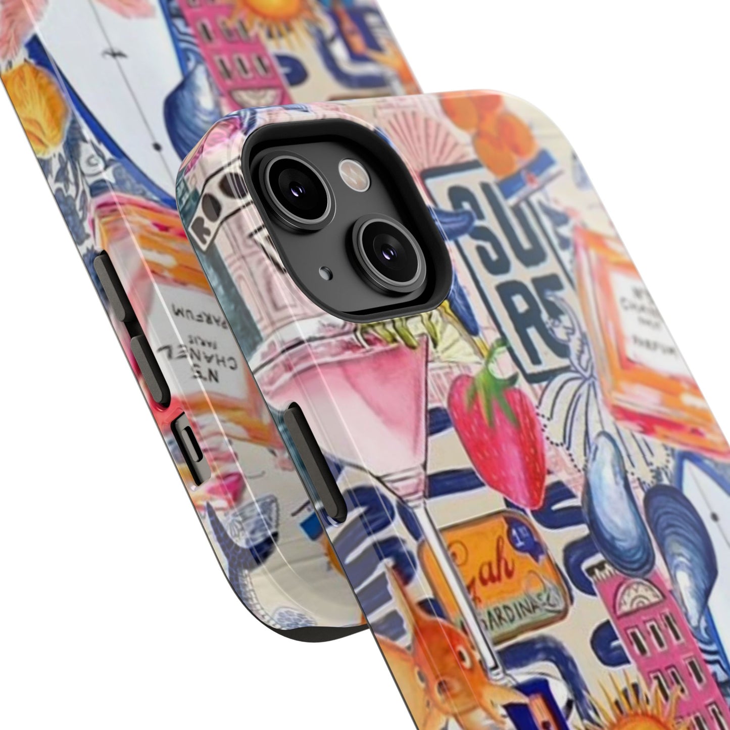 Tropical Beach Collage Phone Case