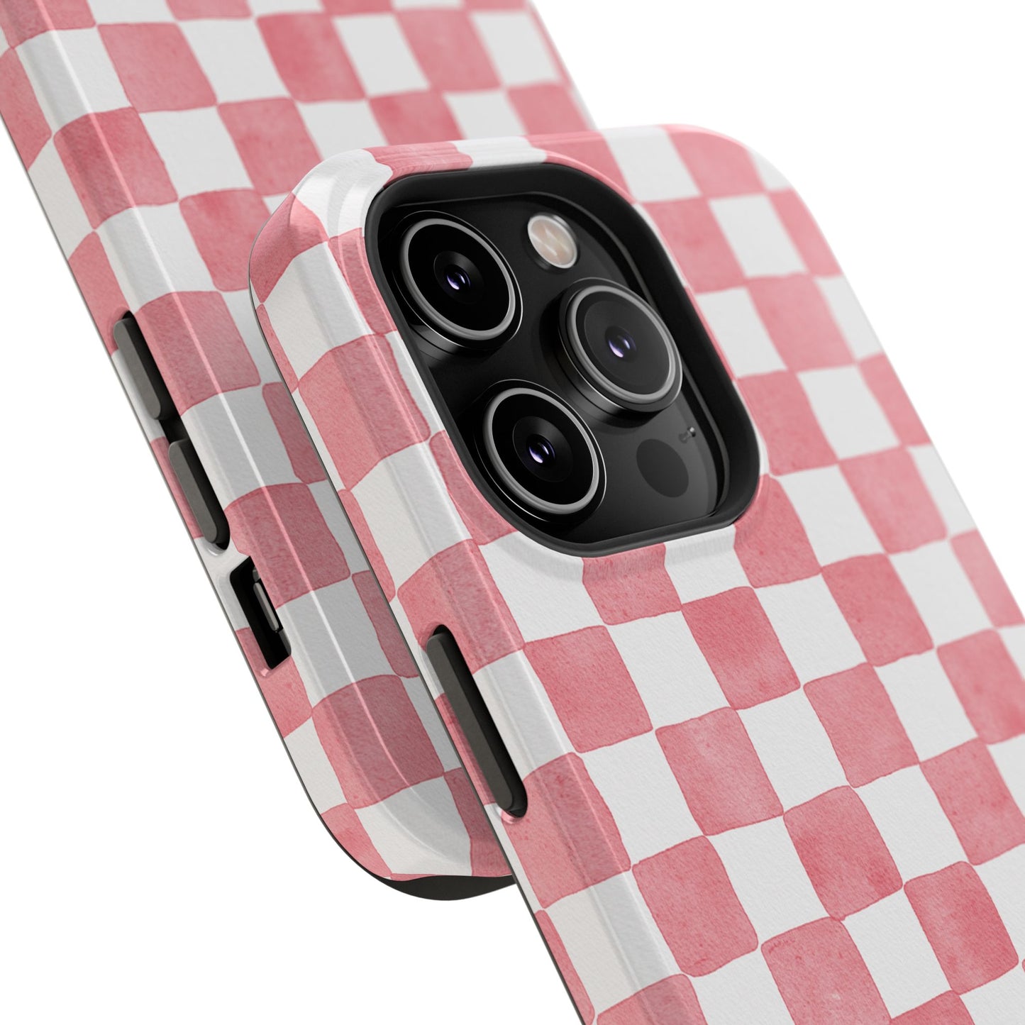 Pink Checkers Phone Case