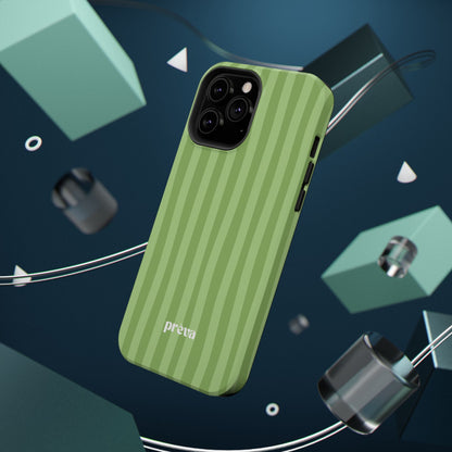 Light Green Stripes Phone Case