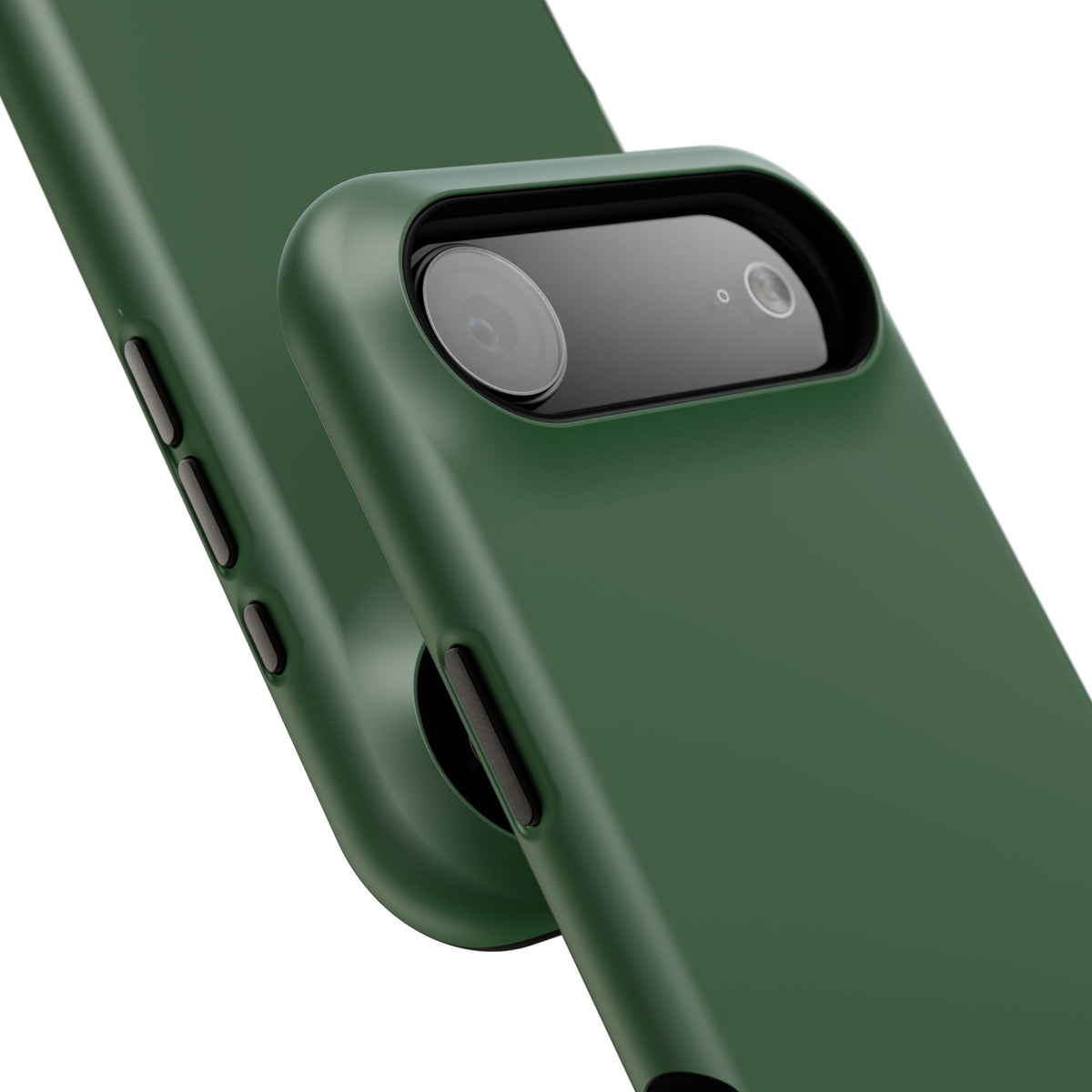 Impact-Resistant Phone Case — Forest Green Slim Armor