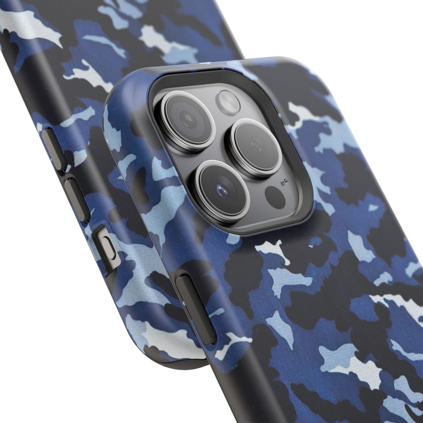 Blue Camo Phone Case