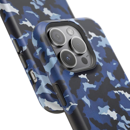 Blue Camo Phone Case