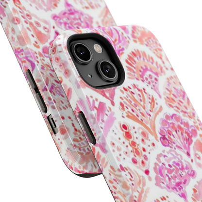 Pink Shell Watercolor Phone Case