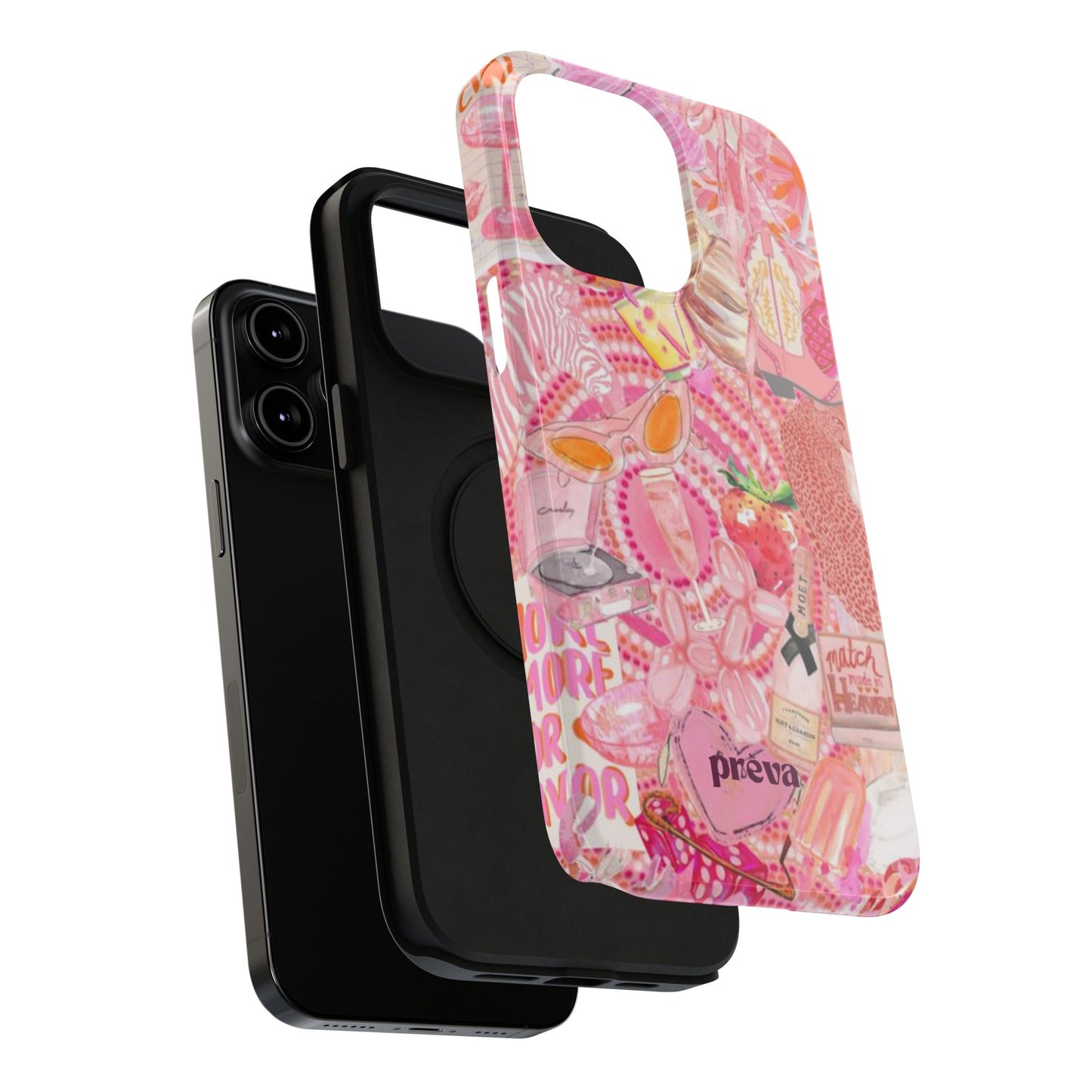 Pink Collage Phone Case