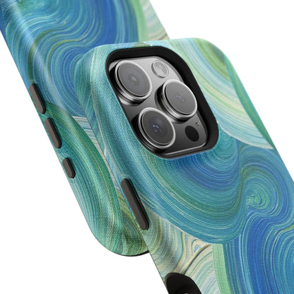 Swirling Ocean Impact-Resistant Phone Case