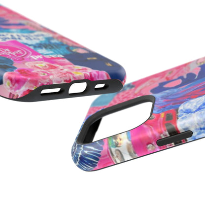 Vibrant Galaxy Collage Phone Case