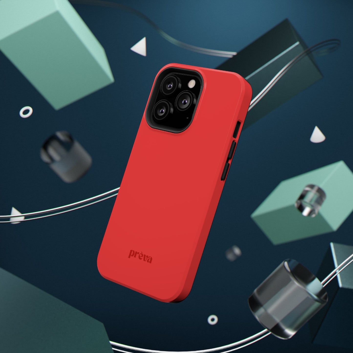 Neon Red Phone Case