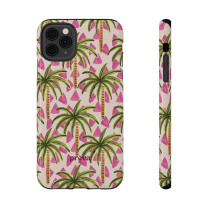 Pink & Palm Phone Case
