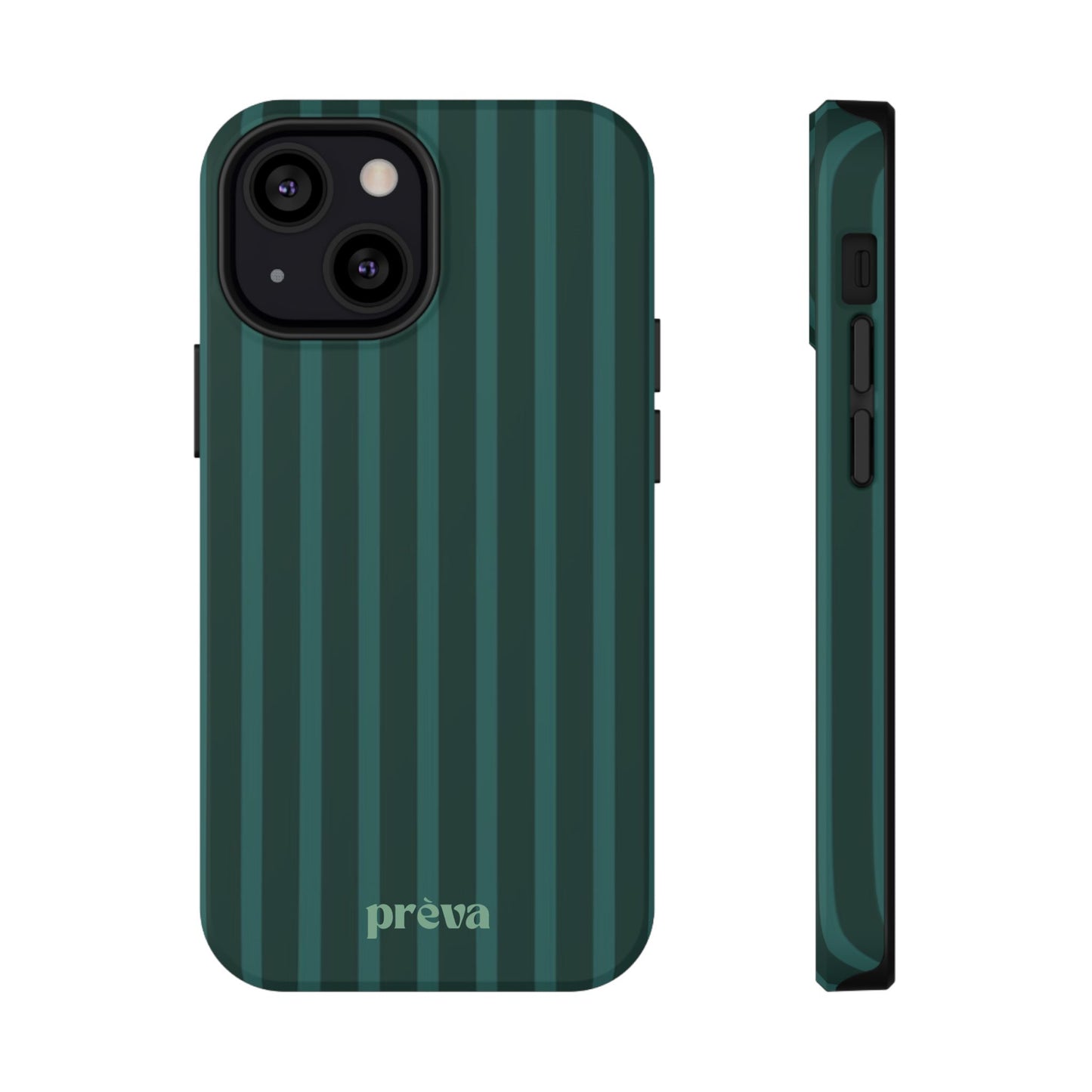 Striped Green Phone Case