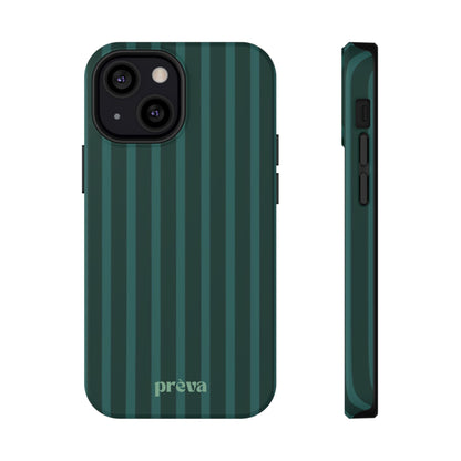 Striped Green Phone Case