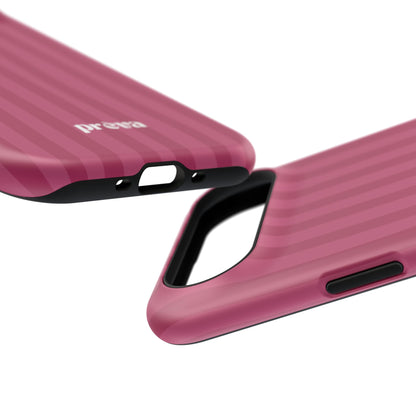 Magenta Stripes Phone Case