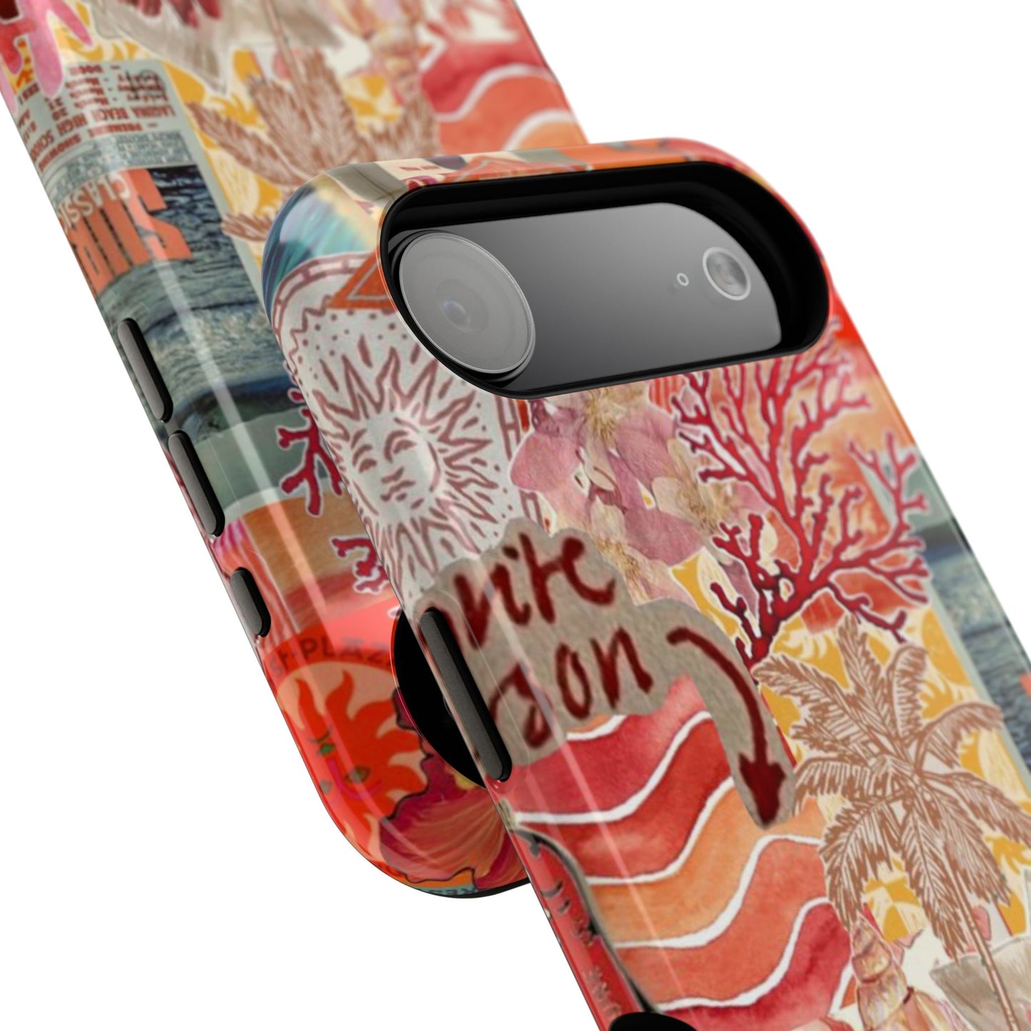 Vintage Floral Collage Phone Case