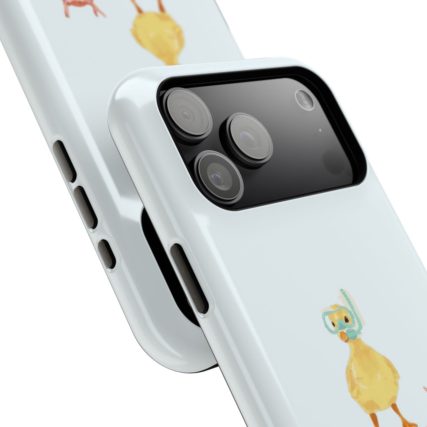 Scuba Duck Stripes Phone Case