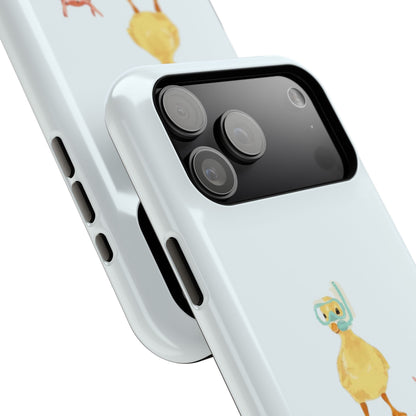 Scuba Duck Stripes Phone Case