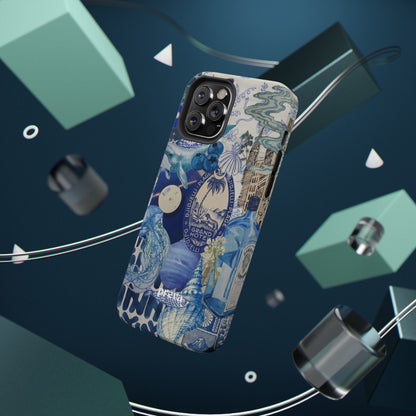 Blue Night Collage Phone Case
