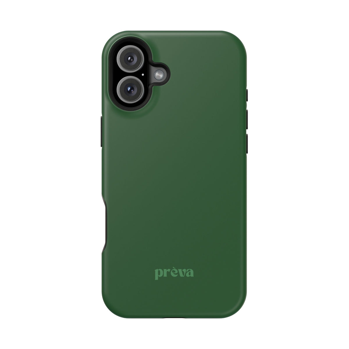 Impact-Resistant Phone Case — Forest Green Slim Armor