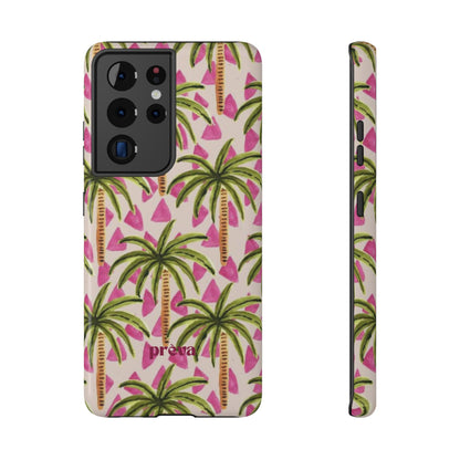 Pink & Palm Phone Case
