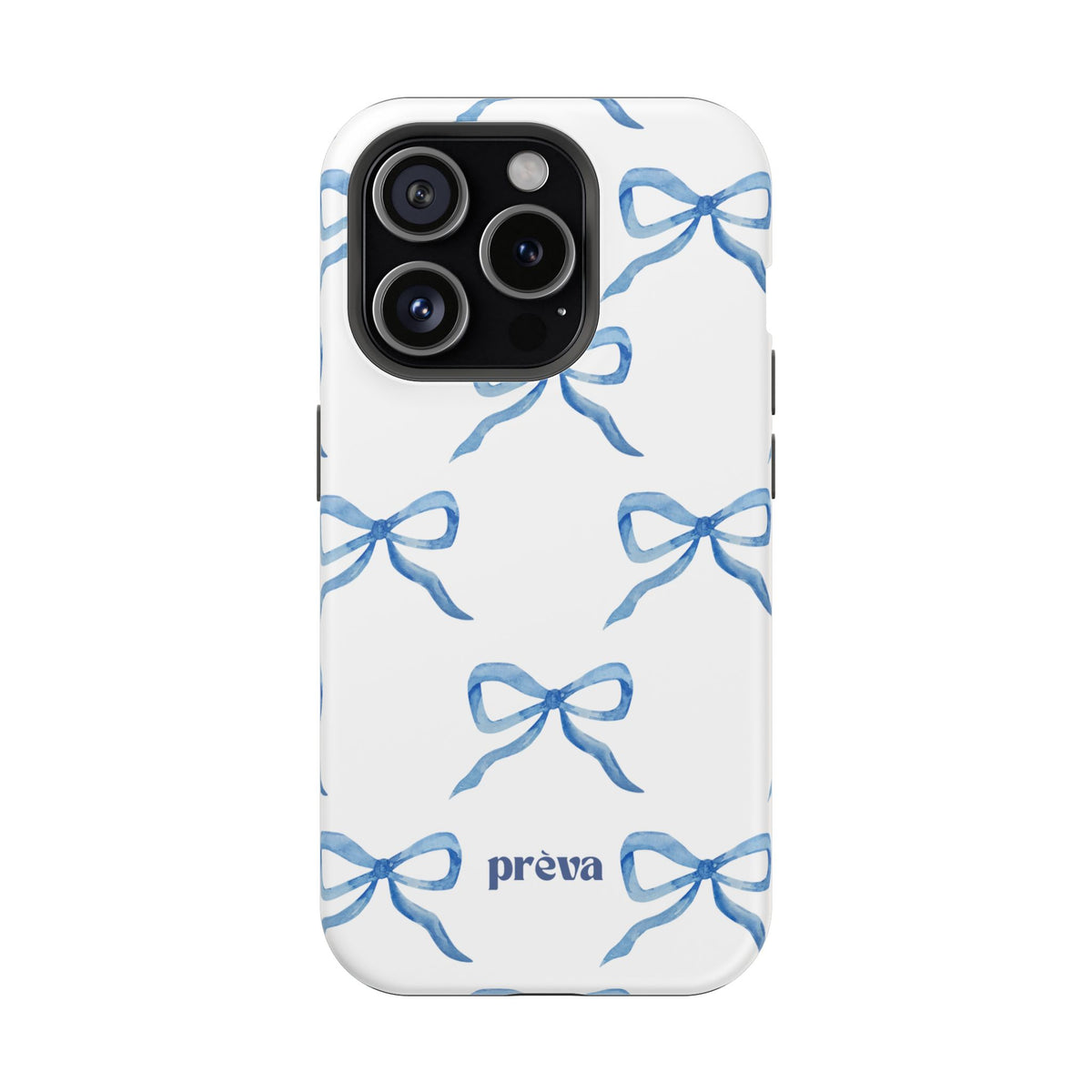 Blue Bow Phone Case