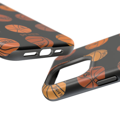 Black Basketball Phone Case
