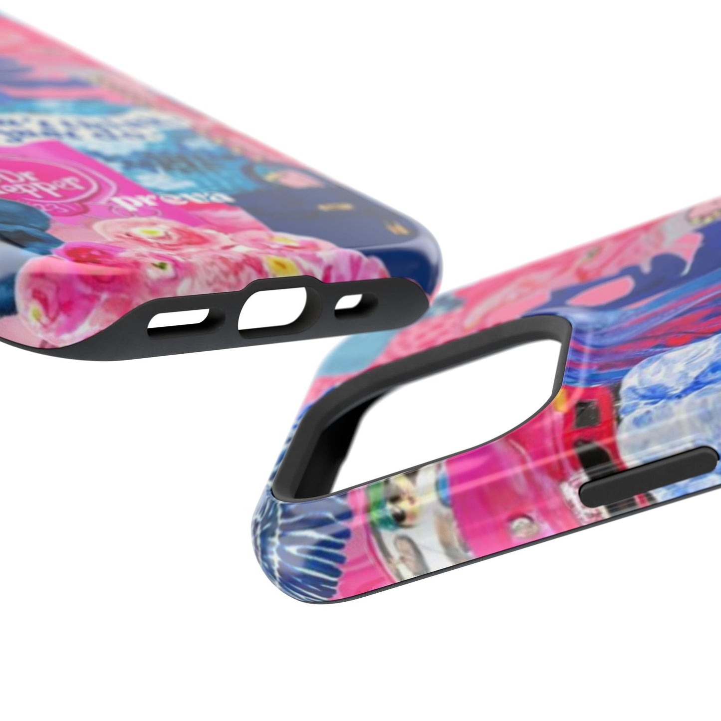 Vibrant Galaxy Collage Phone Case