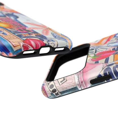 Tropical Beach Collage Phone Case