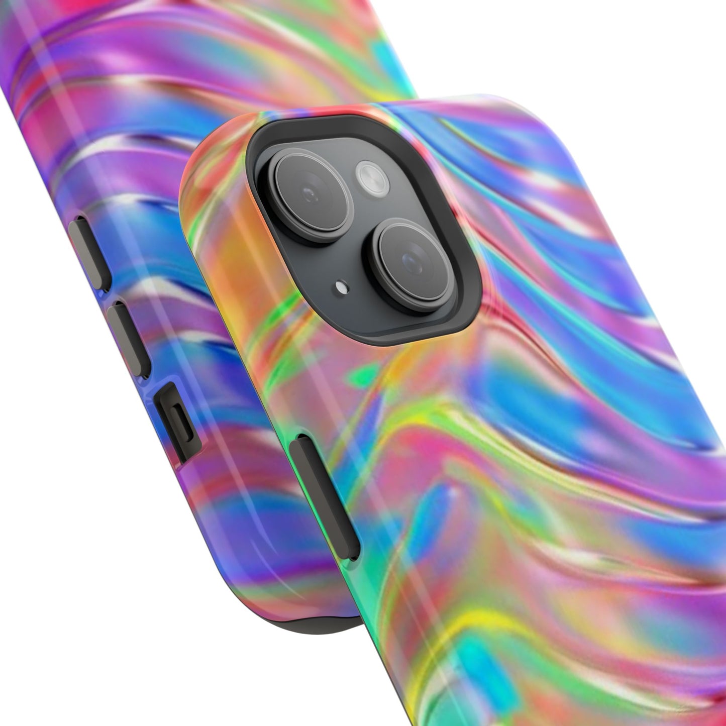 Iridescent Swirl Phone Case