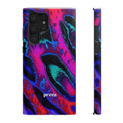 Neon Swirl Phone Case