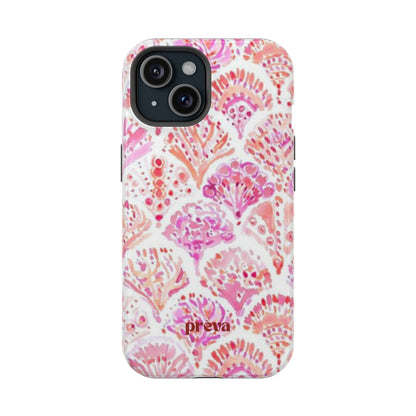 Pink Shell Watercolor Phone Case