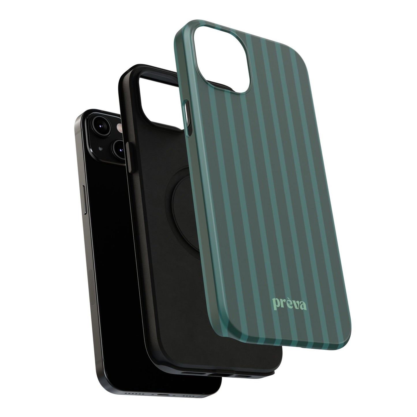 Striped Green Phone Case