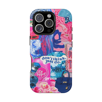 Vibrant Galaxy Collage Phone Case