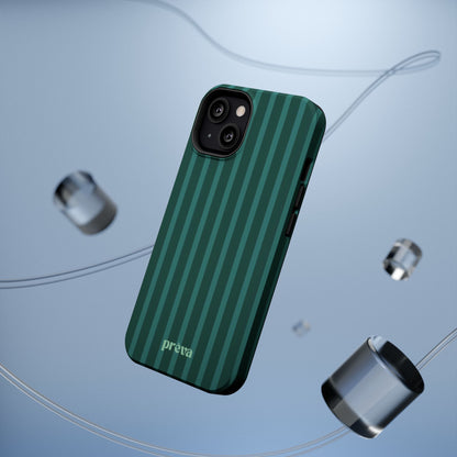 Striped Green Phone Case