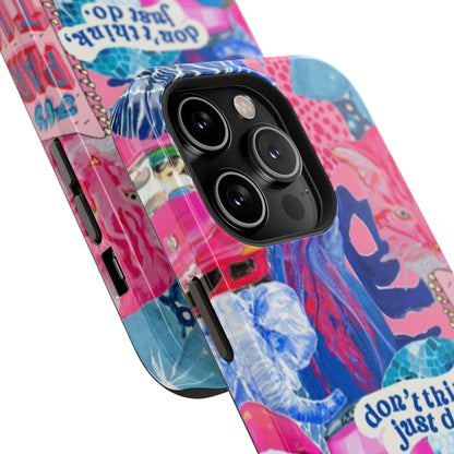 Vibrant Galaxy Collage Phone Case