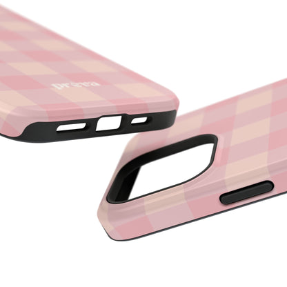 Pink Plaid Phone Case