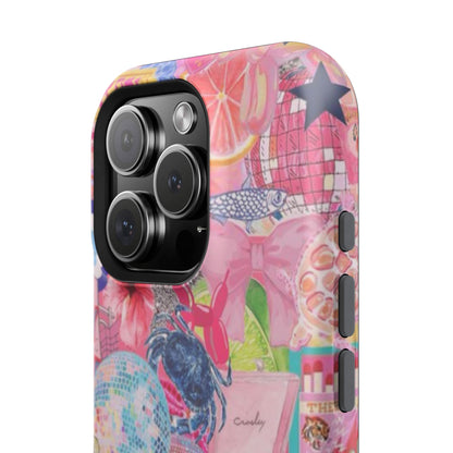 Floral & Pink Collage Phone Case