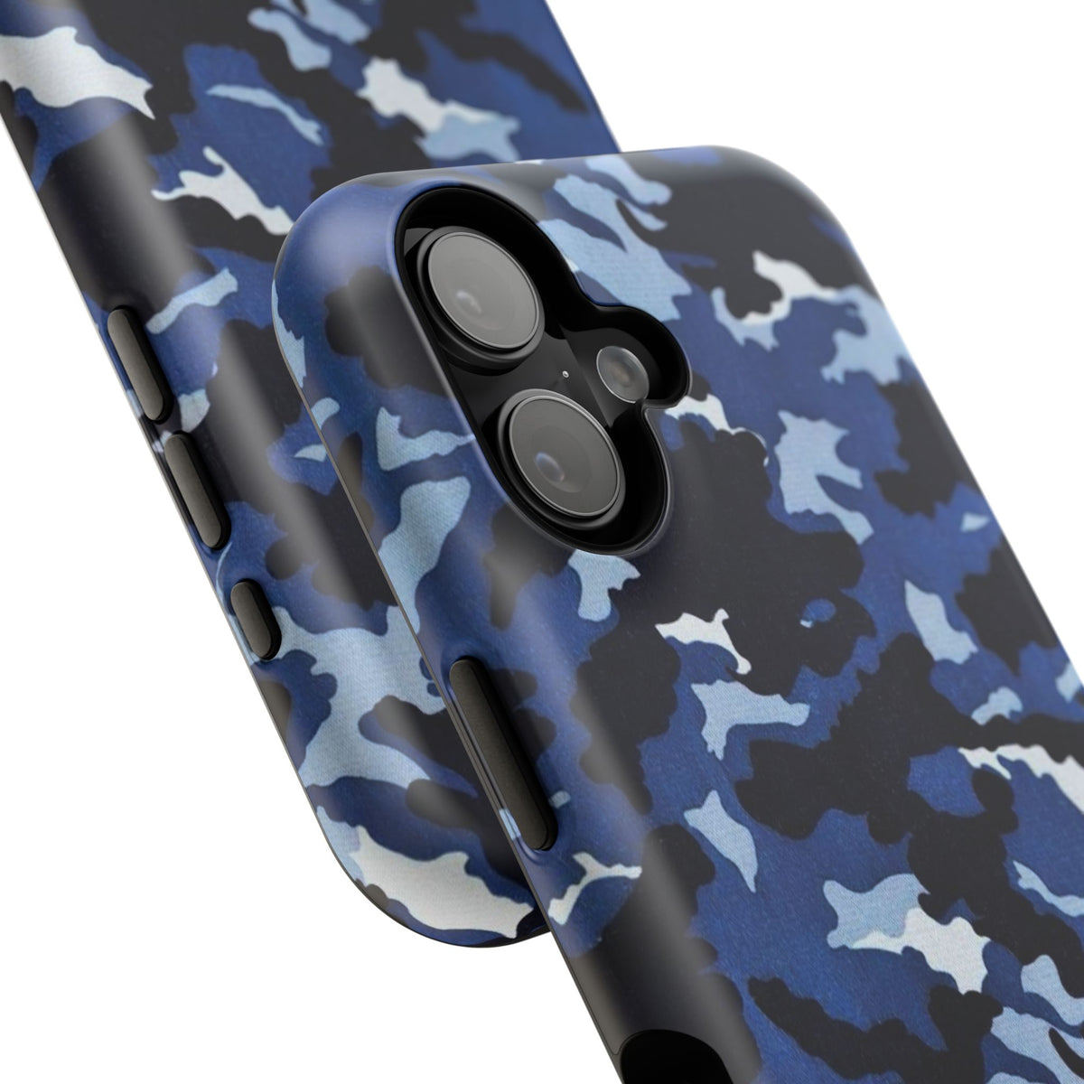 Blue Camo Phone Case