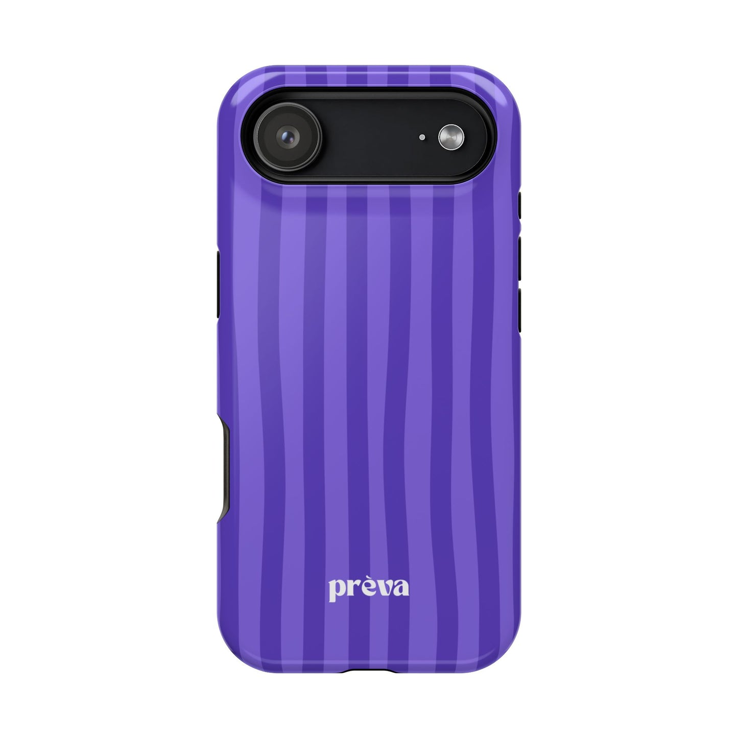 Dark Purple Stripes Phone Case