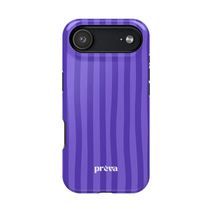 Dark Purple Stripes Phone Case