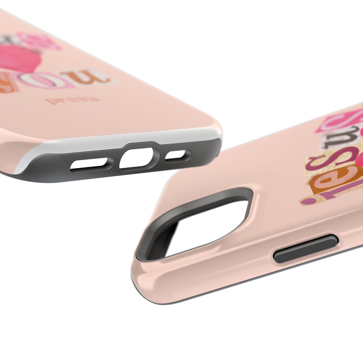 Pink Jesus Loves You Phone Case