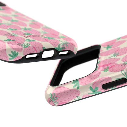 Pink Strawberry Phone Case