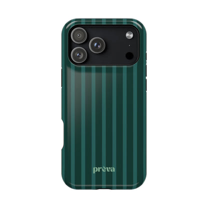 Striped Green Phone Case