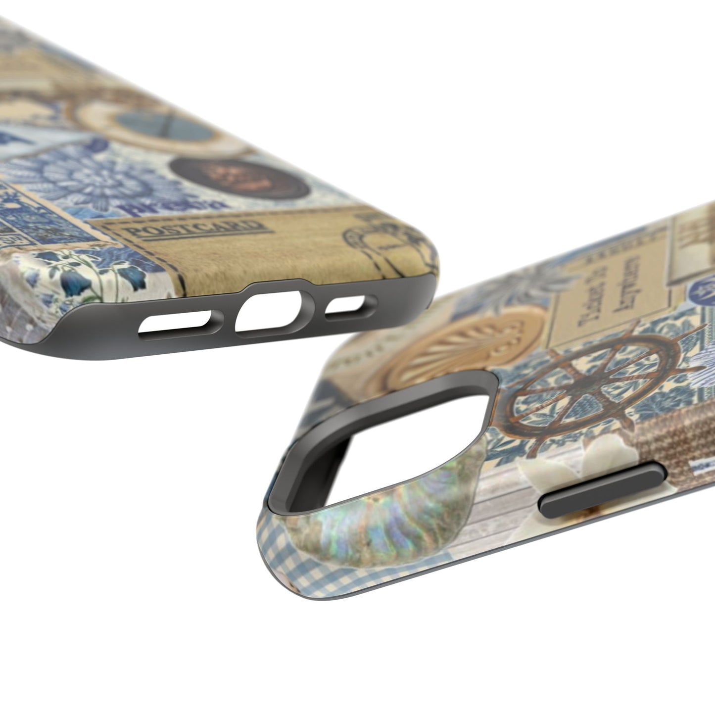 Neutral Travel Collage Phone Case