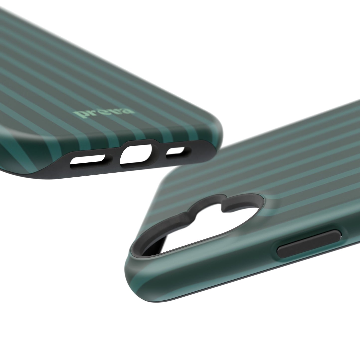 Striped Green Phone Case