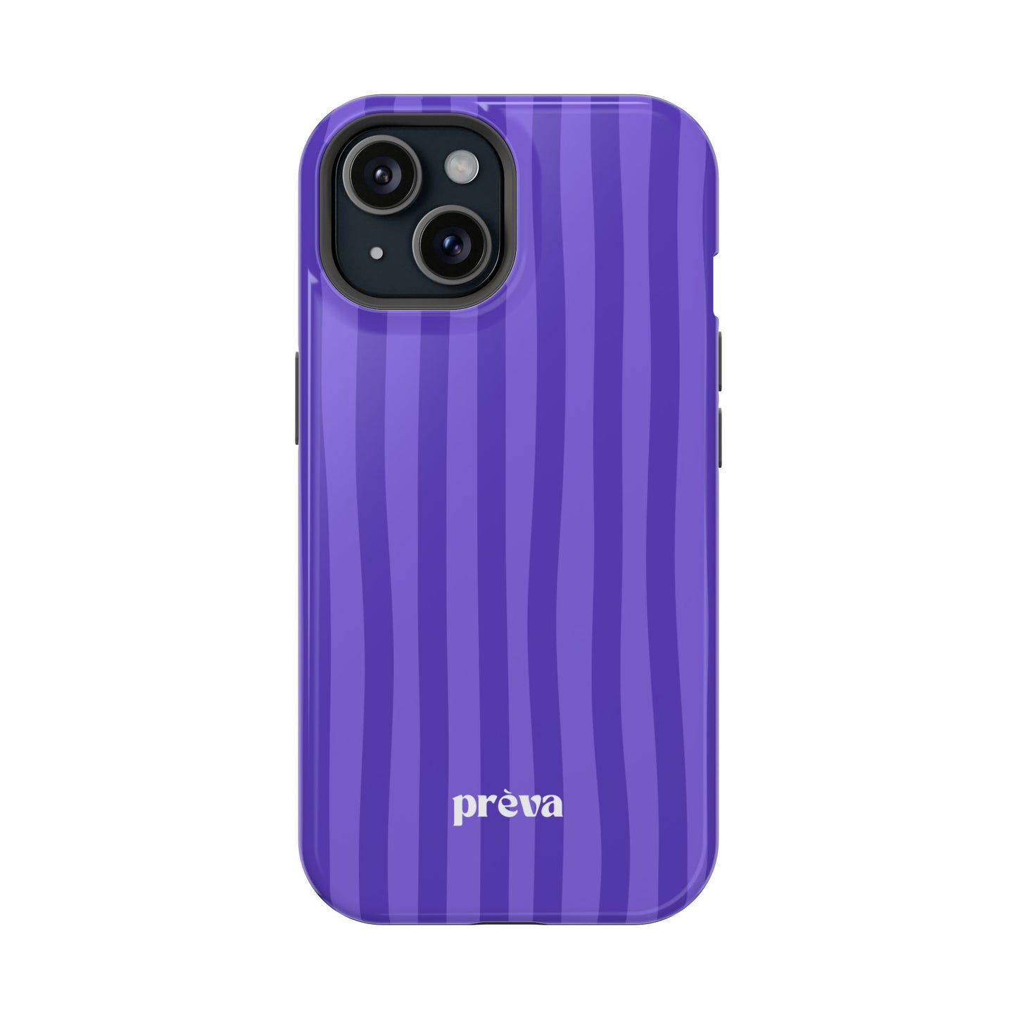 Dark Purple Stripes Phone Case